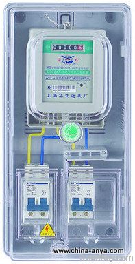 PC material transparent single phase meter box