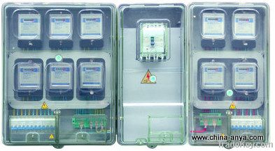 PC material transparent single phase meter box