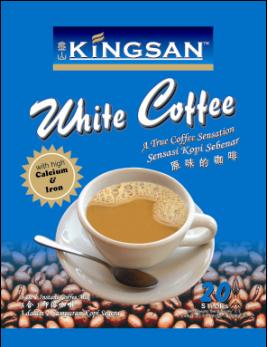 White Coffee 3 in 1 instant coffee mix