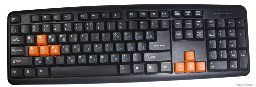 104 Keys Normal Keyboard