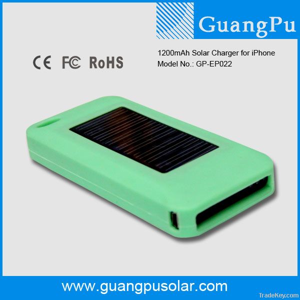 High capacity solar charger for Iphone