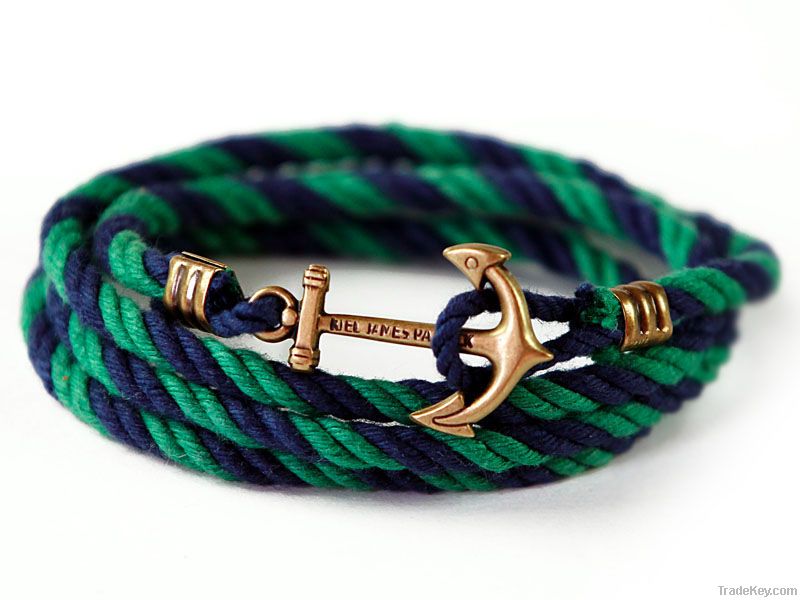 anchor rope bracelet