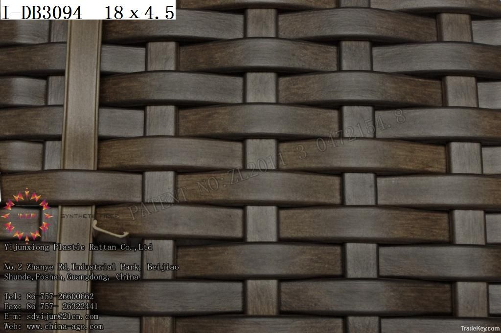 poly rattan--wood-like