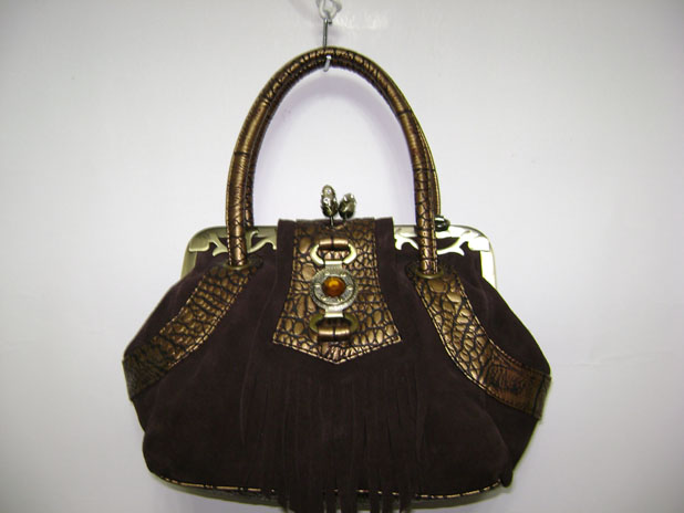 leather handbag