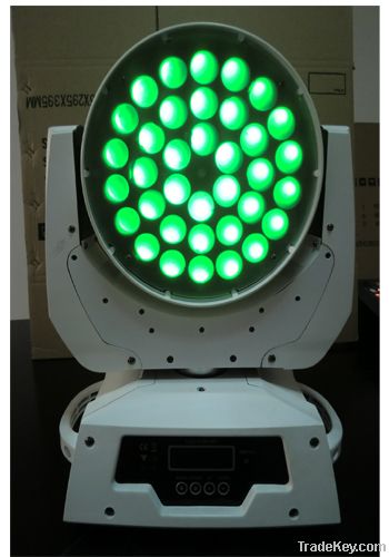 36X9W Tri-LED wash zoom moving head light