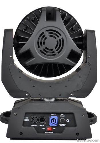 10W LED wash zoom moving head with 3virtual color wheel