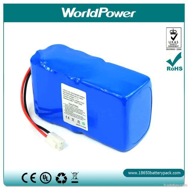 8800mAh 11.1V li-ion battery pack for medical equipment