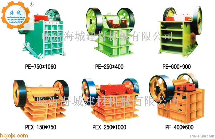 PE series jaw crusher