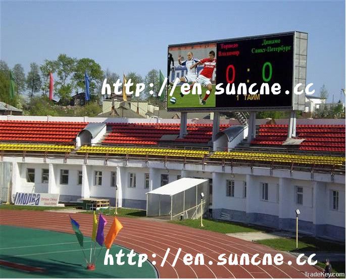 outdoor stadium led scoreboard