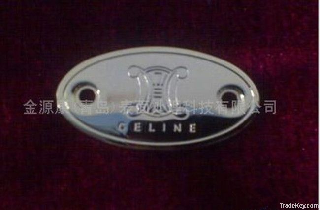 Electroplating plastic decoration parts auto logo badge