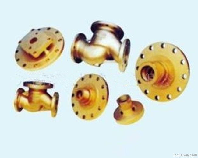 Copper die casting products and parts