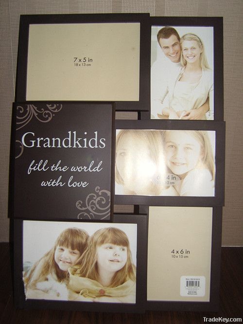 Beautiful hot selling plastic photo frame