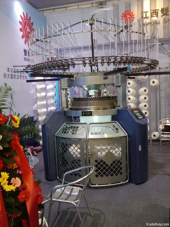 double jersey circular knitting machine