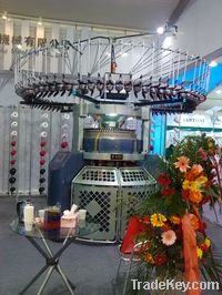 twin size double jersey circular knitting machine