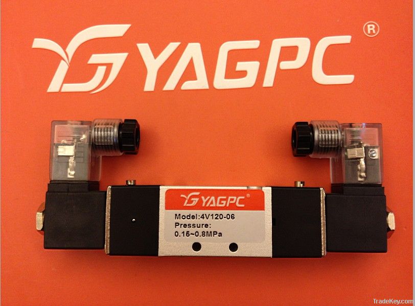 5 Way Pneumatic Solenoid Valve (1/8'' Npt 4V120-06)