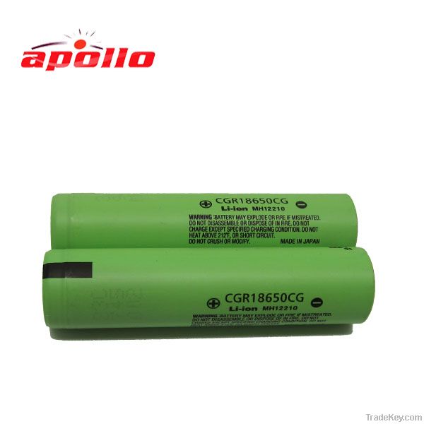 hot rechargeable 18650 3400mAh supplying