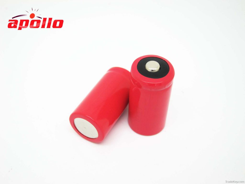 3.7v rechargeable li ion battery 18350 with a capacity 800mAh supply