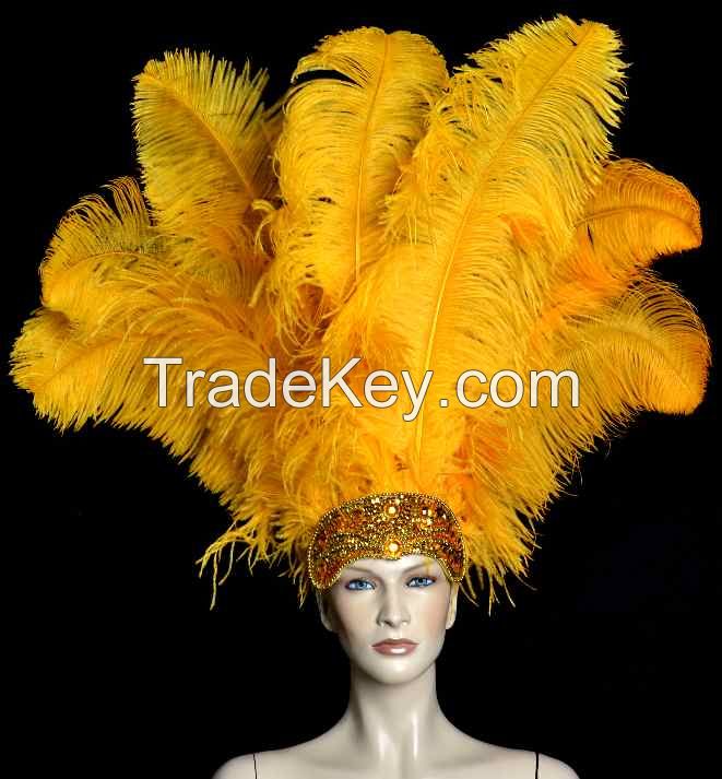 QUALITY OSTRICH FEATHERS FOR CENTERPIECE AND DUSTER.