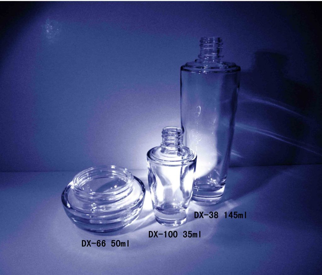 High Flint Glass Bottle for Cream, Skin Milk, Make-up Bottle (lotion),