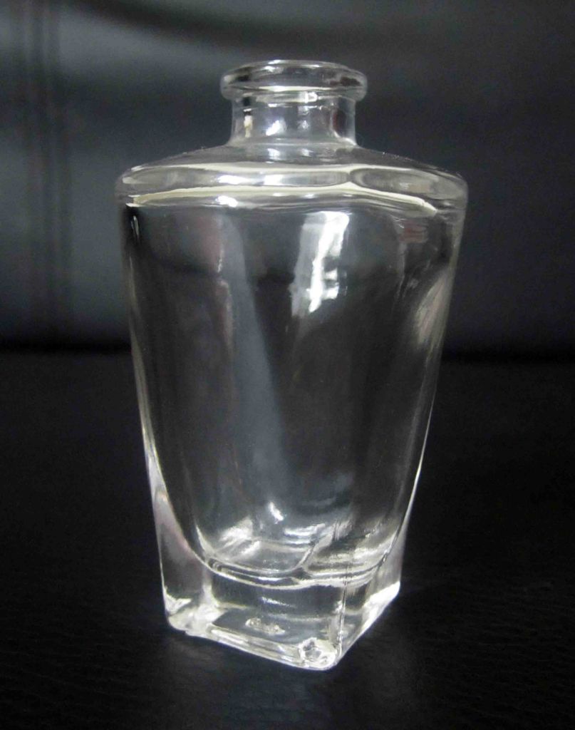 perfume glass bottle, cosmetic bottle, clear bottle, small bottle