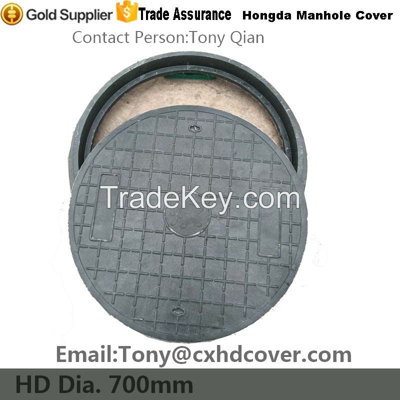 Hongda Manhole Cover /Composite Manhole Cover/ En124 BMC frp SMC manhole Cover 