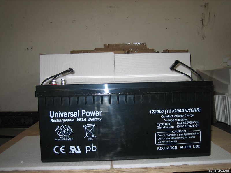 AGM lead acid battery 12V200AH