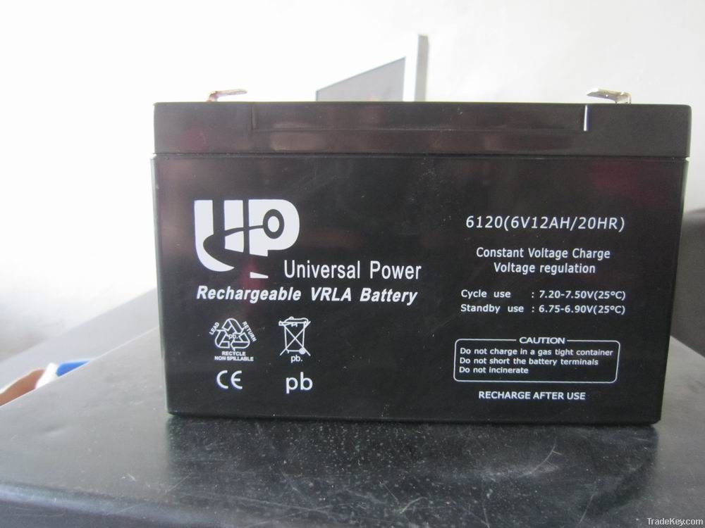 UPS/AGM/ lead acid battery 6V 12AH