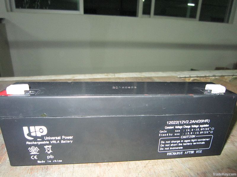 AGM lead acid battery 12V2.2AH