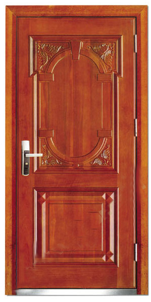 steel wood armored door