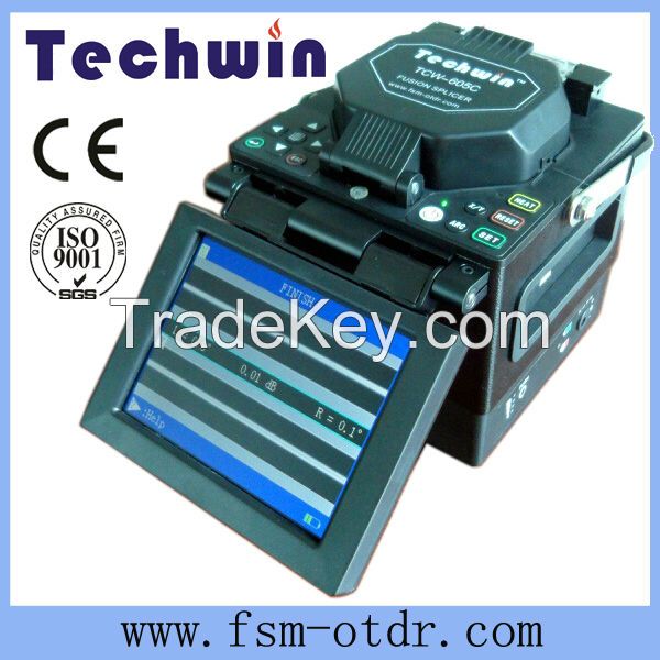 Fusion Splicer Fiber Fusion Splicer Fujikura Splicing Machine Techwim TCW-605c