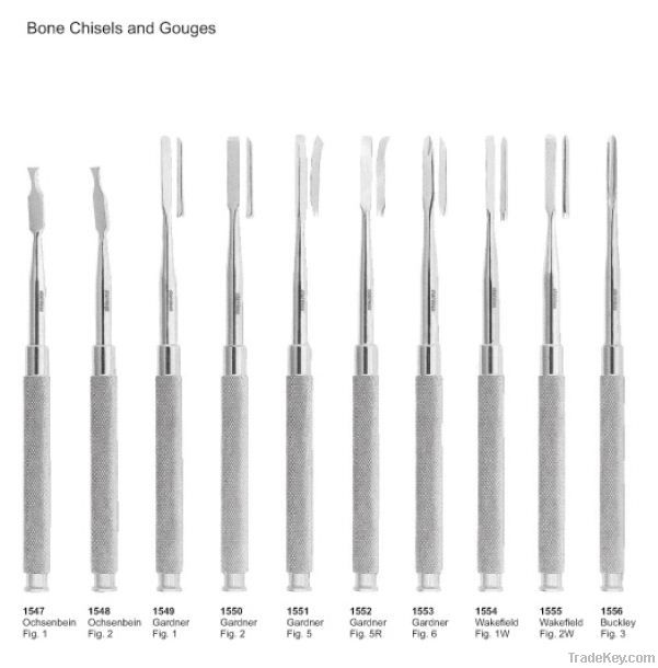 Bone Chisels And Gouges