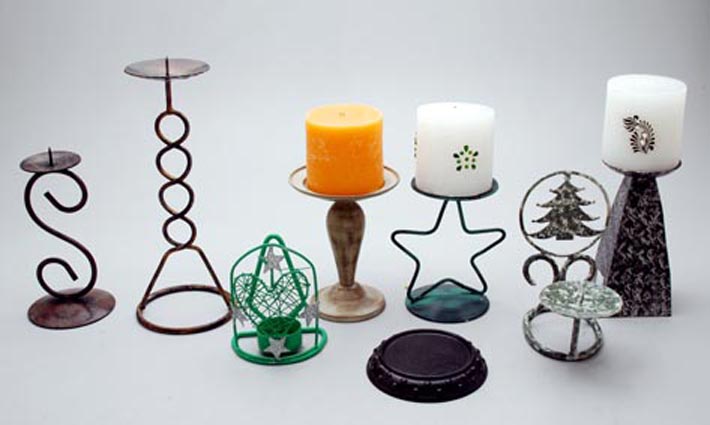 candle holders,pillars