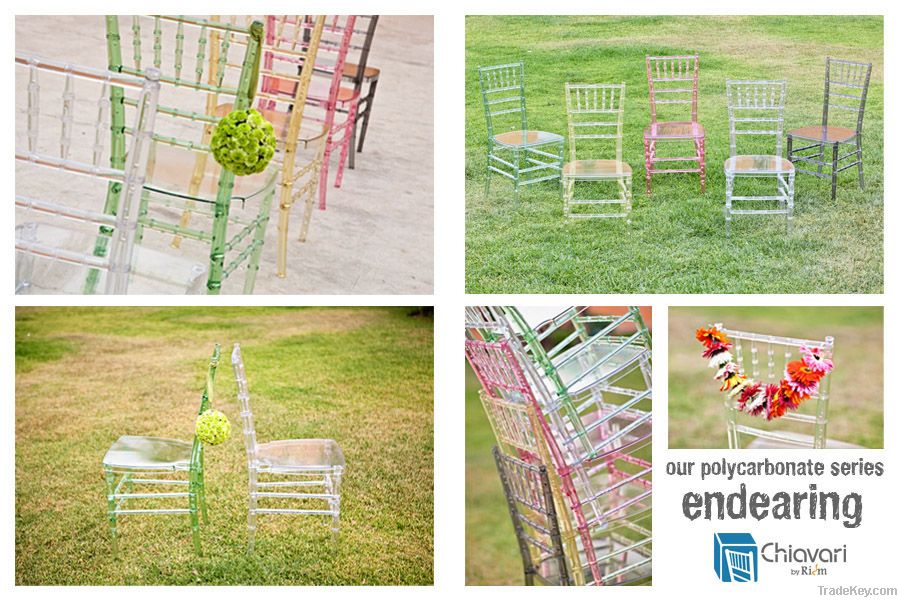 Clear Chiavari