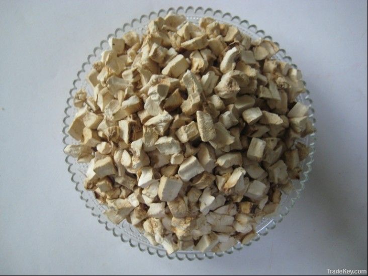 stem grains of shiitke mushrooms