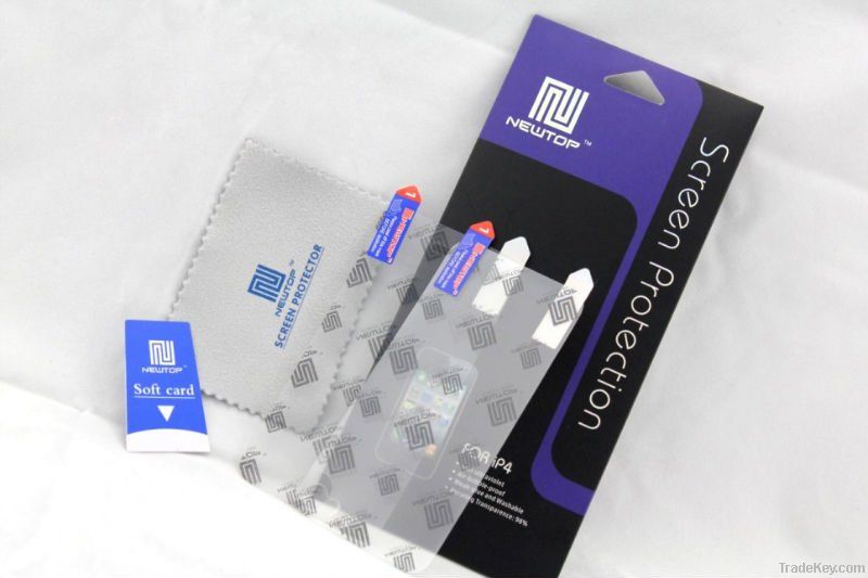 High quality protective film, screen protector for mobile phone