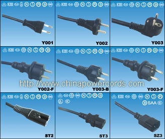 Europe Standard VDE approval power cords