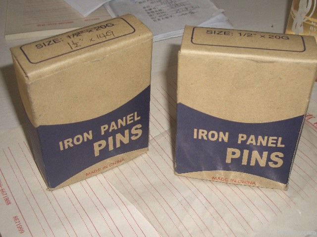 three star iron panel pins