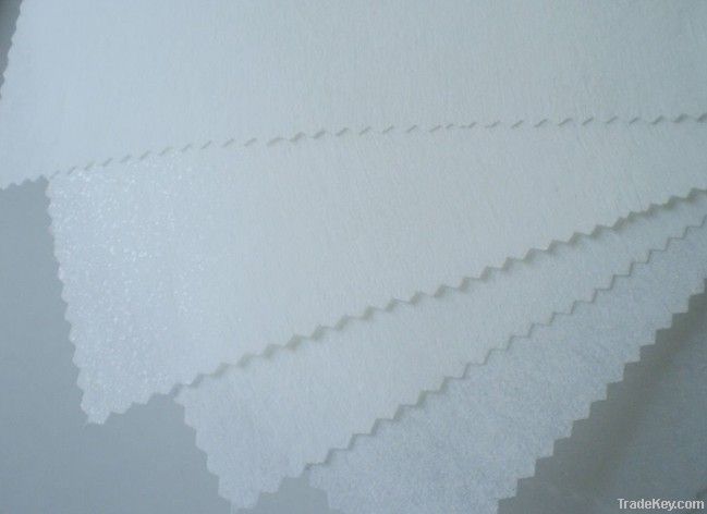 non woven fabric buckram for garment interlining 1025HF