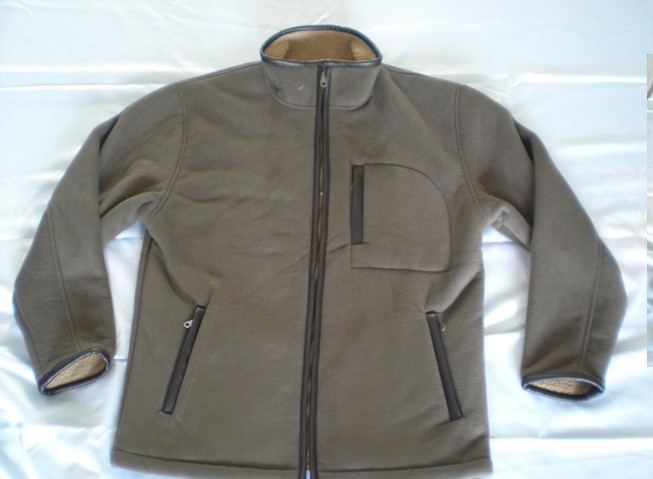 poly sherpa bonded jacket