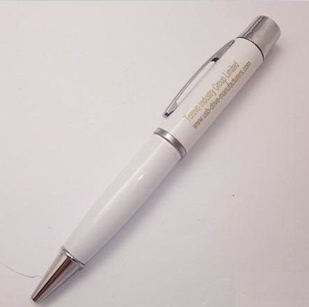 White pen usb drive