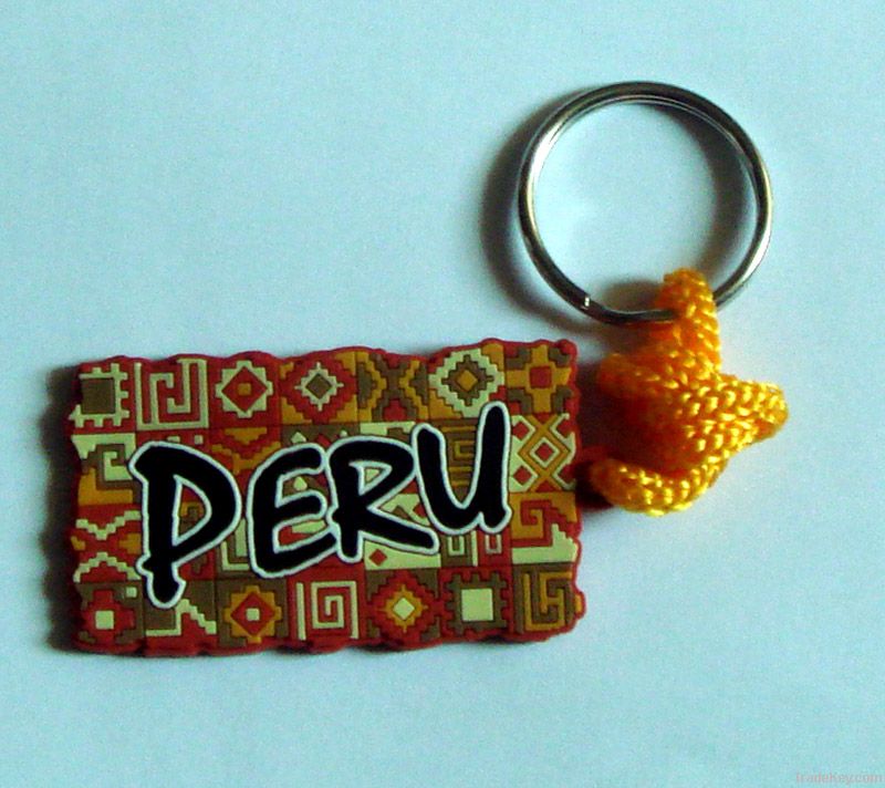 PVC Souvenir Keyring