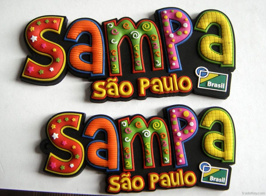 Brasil Souvenir Fridge Magnet