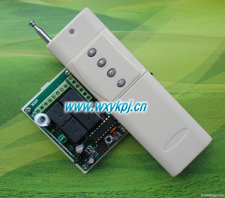 12V 10A 4CH ch RF Wireless remote control 3000M transmitting distance