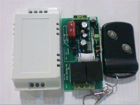 220V  2channel wireless remote control switch system