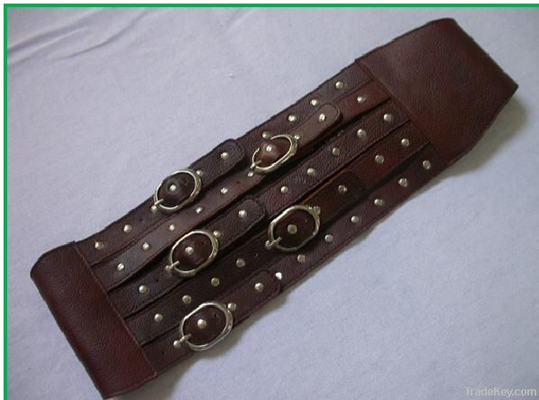 Leather belts