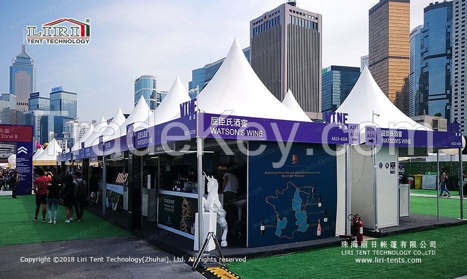 small size advertising pagoda tent for outdoor events or expositions or parties