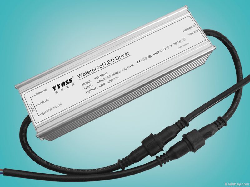 IP67 waterproof LED driver 100W