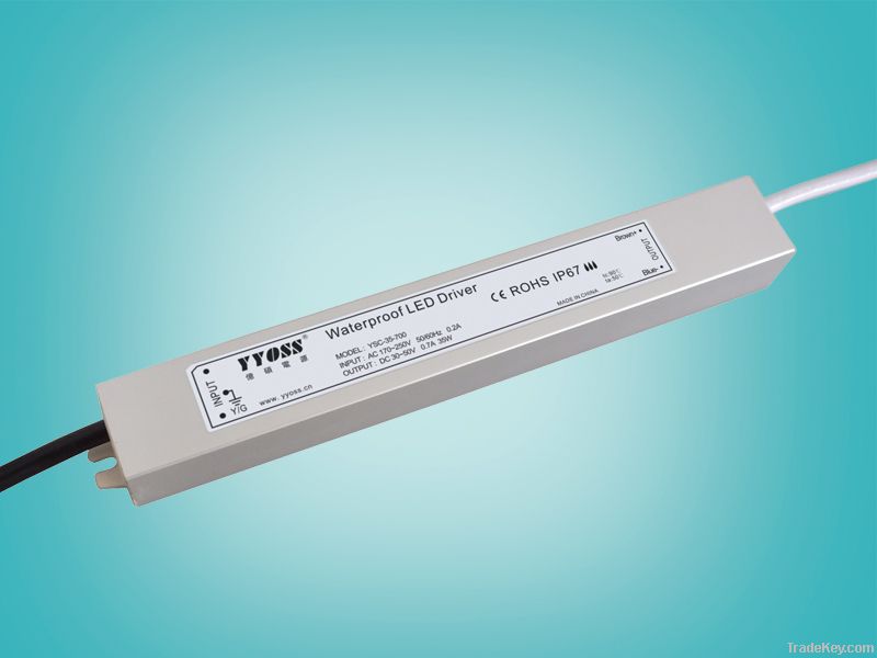 35W Constant Current LED Driver for 700ma CE ROHS 3 years warranty