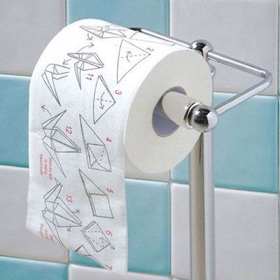 printed toilet tissue