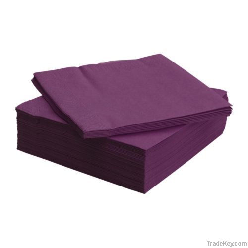 color paper napkin